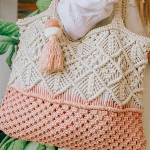 Ombré Macreme Bag - Picture 2 of 4